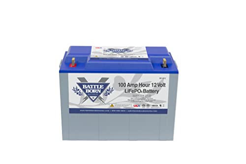 Battle Born 12V 100Ah LiFePO4 Deep Cycle Battery