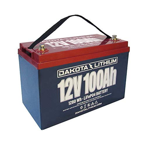 Dakota Lithium 12V 100Ah LiFePO4 11 Year USA Warranty
