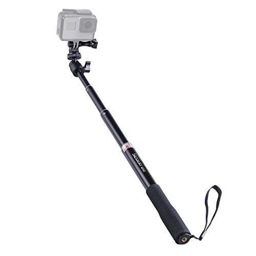 Extendable Aluminum Selfie Stick/Monopod Compatible for GoPro